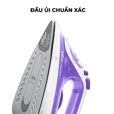 Bàn ủi hơi nước Braun SI3042VI - Hàng chính hãng