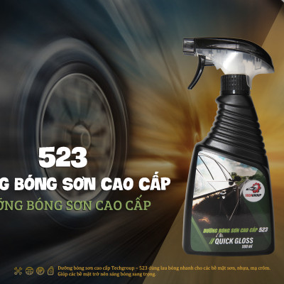 Dưỡng bóng sơn xe hơi cao cấp Techgroup – 523