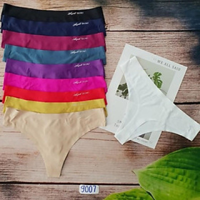 Combo 5 Quần Lót Nữ Lọt Khe Su Đúc Trơn Angela 9007 – Êm Mịn, Không Đường May, Co Giãn 4 Chiều