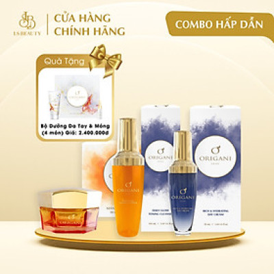 Bộ Dưỡng Da Origani Erda Luxury Facial Collection  (3 sản phẩm) Có Chứng Nhận Hữu Cơ - Xuất Xứ Úc