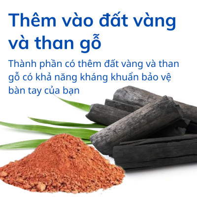 Mua 3 Tặng 2 - Đôi Găng Tay Cao Su Đất Vàng Và Than Gỗ Ruby L