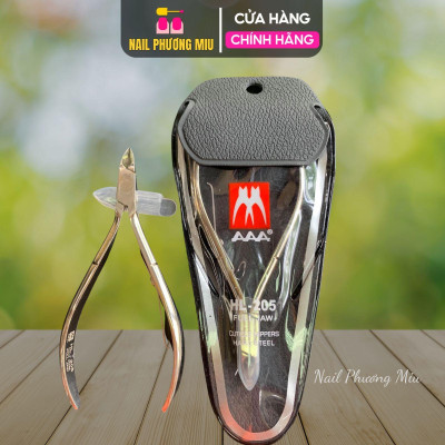 Kềm Nhặt Da AAA HL 205 Thép Cao Cấp Chuyên Dùng, Công Nghệ Rèn Dập Nóng, Mài Bén, Làm Nail Tại Nhà, Dễ Sử Dụng Nữ Women