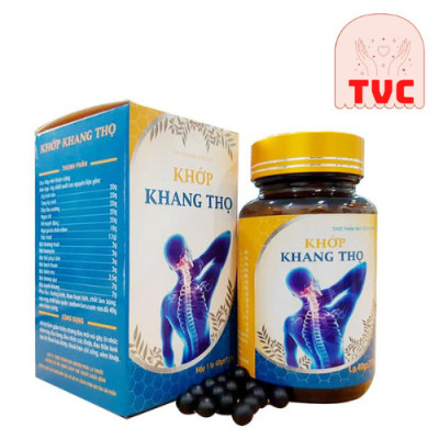 Combo 3 Hộp Khớp Khang Thọ Tặng 1 Hộp - Hỗ Trợ Điều Trị Các Bệnh Xương Khớp, Giảm Đau Mỏi Vai Gáy,Đau Nhức Chân Tay 