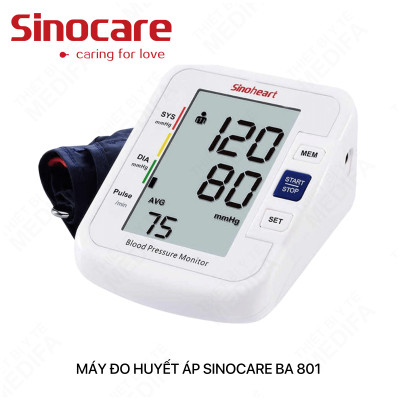 Máy Đo Huyết Áp Sinocare BSX516 Với Công Nghệ Intellisence Tiên Tiến Dễ Dàng Sử Dụng
