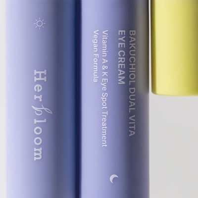 Kem Mắt Herbloom Chống Quầng Thâm Bakuchiol Dual Vita Eye Cream 2in1 (ngày & đêm) 16ML