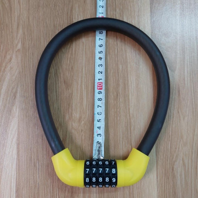 Khóa dây 5 số chống trộm xe đạp, máy, khóa cổng, cửa kính cực chắc chắn loại to