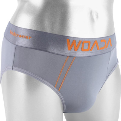 Bộ 5 Quần Lót Nam Woada Brief Thun Bột 4 Chiều LK131 - Màu Ngẫu Nhiên