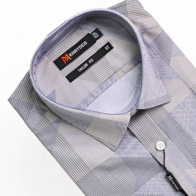 Áo sơ mi tay ngắn Khatoco