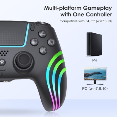 Gamepad Tay Game Không dây Bluetooth P29 RGB cho máy tính - điện thoại - máy tính bảng hàng nhập khẩu