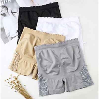 Set 4 Quần Mặc Váy Nâng Mông Phối Ren Freesize - Hàng Chất Đẹp mã FLQ22 - Giao màu ngẫu nhiên