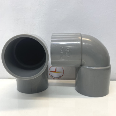 Co 75 nhựa PVC loại dày Bình Minh (Elbow)_C75D