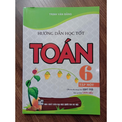 Sách - Combo Hướng Dẫn Học Tốt Toán 6 (Tập 1+ Tập 2) - Bám Sát SGK Cánh Diều
