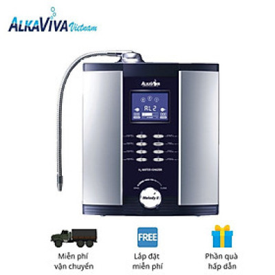 Máy lọc nước điện giải ion kiềm giàu Hydro Alkaviva Melody II - Thương Hiệu Mỹ - Hàng Chính Hãng