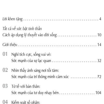 Sức Bật Tinh Thần - 10 Thói Quen Cho Cuộc Sống Chất Lượng