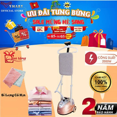 Bàn Là Cây Hơi Nước SEKA SK479 Kèm Bàn Ủi Công Suất 2000W Dễ Dàng Sử Dụng, Phù Hợp Nhiều Loại Vải- Hàng Chính Hãng