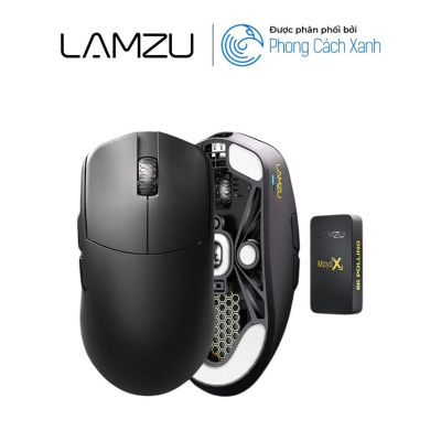 Chuột không dây siêu nhẹ Lamzu Maya X - Hỗ trợ 8KHz - Hàng Chính Hãng