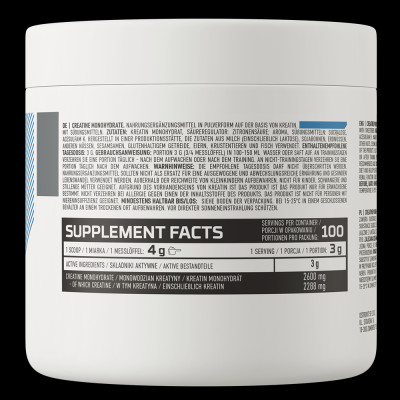 Creatine Monohydrate - Ostrovit (300g, 500g) Tăng Cơ, Tăng Sức Mạnh & Hiệu Suất Tập Luyện