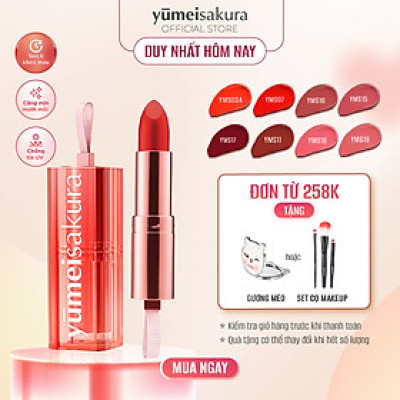 Son Thỏi Chotto Matte Yumeisakura Lì Mịn, Siêu Dưỡng, Chống Nắng Cho Môi Căng Mượt 3.5g