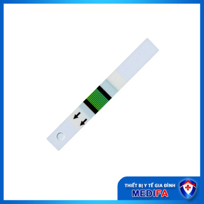 Hộp 25 que thử đường huyết Accu-Chek Active, NK chính ngạch, tem niêm phong, nhãn phụ tiếng việt