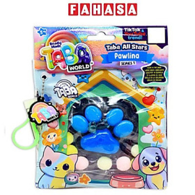 Đồ Chơi Móc Khóa Squishy - Taba World 855004-6L - Đệm Chân Mèo