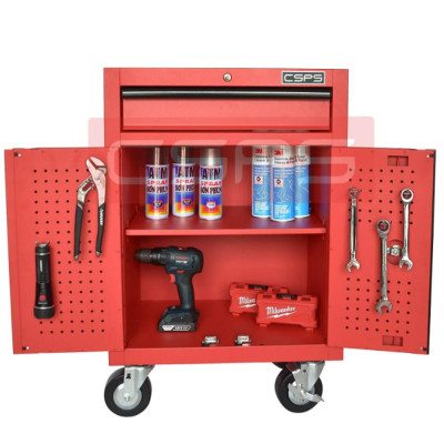 Tủ dụng cụ CSPS 61cm - 01 hộc kéo màu đỏ