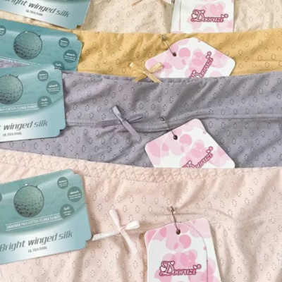 Combo 5 quần lót nữ thun trơn thông hơi 1037 — Quần lót cotton co giãn, thoáng mát, ôm vừa (5 màu)