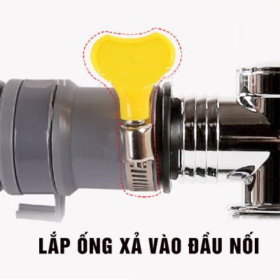 Bộ thoát nước máy giặt, thoát nước thải, nước thoát sàn nhà tắm, vệ sinh kiêm chống mùi hôi, ngăn côn trùng trào ngược – Bộ chia 3, MIHOCO 31