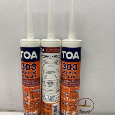 Keo Toa 303 Acrylic Sealant màu Trắng 280ML