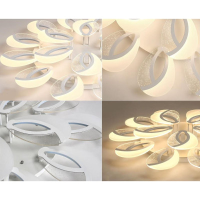 Đèn trần INSER kiểu dáng độc đáo với 3 chế độ ánh sáng hiện đại - kèm điều khiển từ xa - (150).