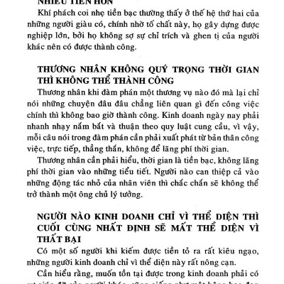 100 Điều Nên Làm, Nên Tránh Trong Kinh Doanh (Tái Bản 2019)