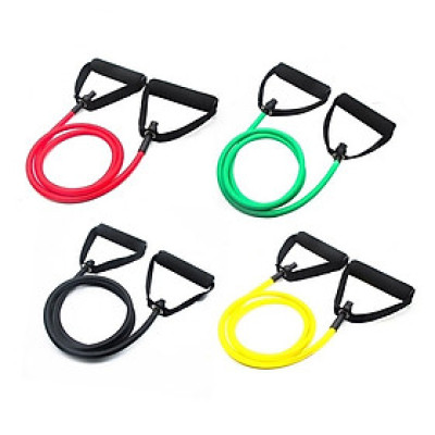 Dây đàn hồi tập Gym, yoga Đơn trơn cao cấp(giao mầu ngẫu nhiên)