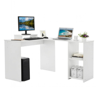 Bàn Làm Việc Chữ L Hiện Đại SMLIFE Donkey