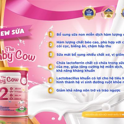 Combo 2 lon Sữa Non The Baby Cow 2 (900gr)