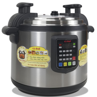 Nồi áp suất Gali GL-1626, dung tích 17lít, Sử dụng hoàn hảo cho các nhà hàng, quán ăn, trường học, hàng chính hãng 100%, bảo hành 24 tháng Gali
