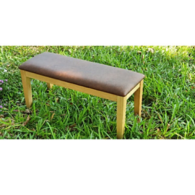 Ghế dài gỗ nệm Tundo đa công dụng ngồi chờ, ban công, sân vườn nhiều kích thước lựa chọn 