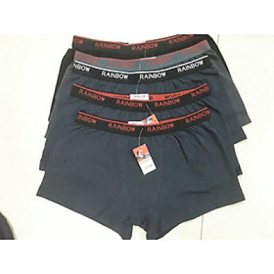 Combo  5 Quần lót nam thun  coton  bảng nhỏ dạng đùi hàng cao cấp thoáng mát Từ 40kg đến 75kg( màu ngẫu nhiên)