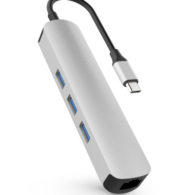 CỔNG CHUYỂN HYPERDRIVE 4K HDMI 6-IN-1 USB-C HUB FOR MACBOOK, SURFACE, ULTRABOOK, CHROMEBOOK, PC & USB-C DEVICES -HD233B - HÀNG CHÍNH HÃNG