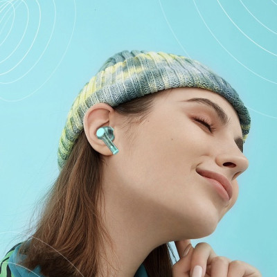 Tai nghe Wiwu Pure Sound TWS12 kết nối Bluetooth V5.3, có điều khiển cảm ứng trực tiếp trên tai nghe - Hàng chính hãng