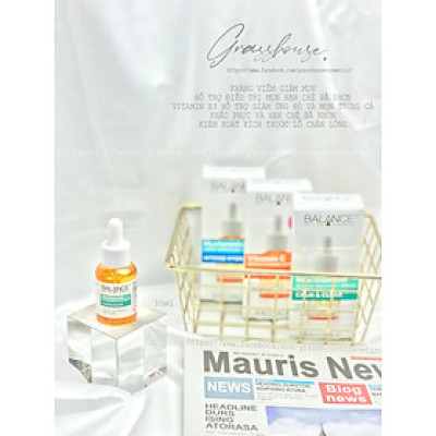 Serum cấp ẩm Balance Active Formula Hyaluronic deep moisturiser, intense hydration, 554 Youth Serum, cấp ẩm tăng cường, thấm nhanh, sáng da, 30ml, hàng chính hãng
