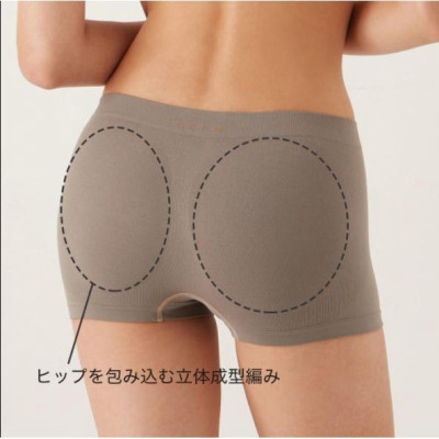 Quần lót mặc váy đan đúc 3 chiều Hàng chính hãng Tuché của Nhật (TV266EC)