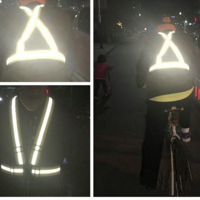 Dây Đai Phản Quang, Áo Phản Quang Nam Nữ Đi Phượt/ Đi Xe Máy/ Đạp Xe Đạp Với Dây Thun Đàn Hồi Co Giãn Rộng Chuyên Dụng Đi Ban Đêm An Toàn Mai Lee