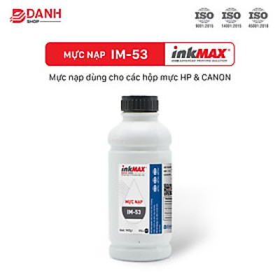 Mực nạp/mực đổ chuyên dụng dùng cho hộp mực 12A/ 49A/ 05A, máy in laser Canon 2900/ 3300, HP 1010/1020... HÀNG CHÍNH HÃNG-COMBO 5 BÌNH
