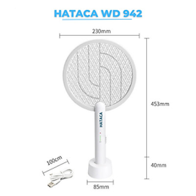 Vợt muỗi kiêm đèn bắt muỗi 2 in 1 HATACA Model WD-942