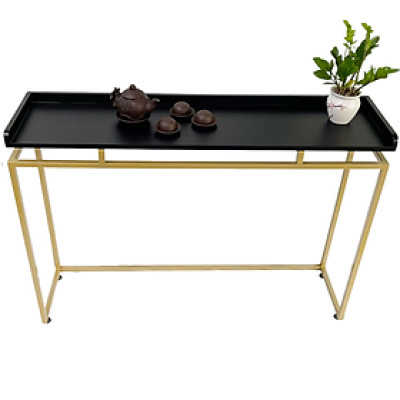 Bàn console trang trí SAM mặt gỗ khung sắt Juno sofa CSTCT037 120x30x80 cm nhiều màu lựa chọn