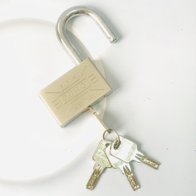 Ổ khóa ZORO size đại 7 phân chìa muỗng càng ngắn thép hardened, khóa bấm công nghệ mỹ