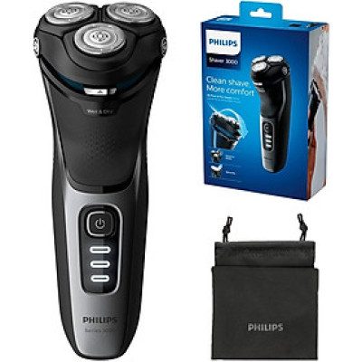 Máy cạo râu điện khô, ướt Philips Series 3000 S3231/52 Hàng chính hãng