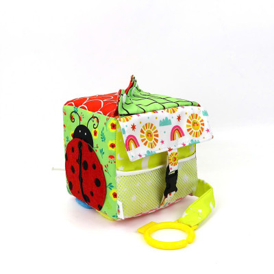 Đồ Chơi Khối Vải Luyện Kỹ Năng Kiêm Lục Lạc Cho Bé - PiPoVietnam