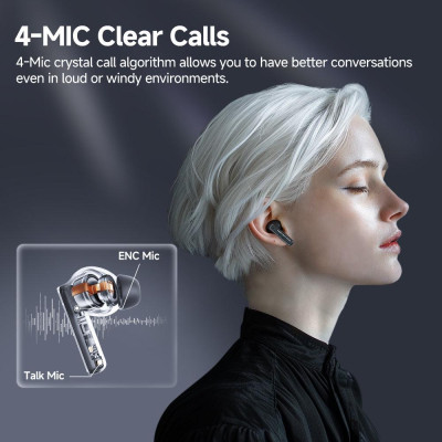 Tai nghe Bluetooth True Wireless QCY MeloBuds Neo - Hàng Chính Hãng