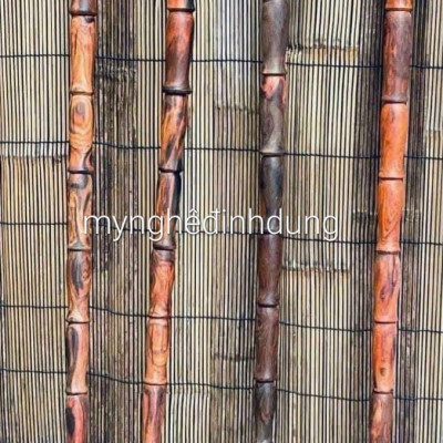 Gậy batong dành cho người già bằng gỗ trắc đỏ đen kt 90×13×3cm