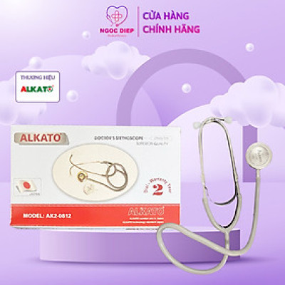 Máy đo huyết áp cơ ALKATO AK2-0812 - Bộ kiểm tra sức khỏe tại nhà gồm: Máy đo và tai nghe